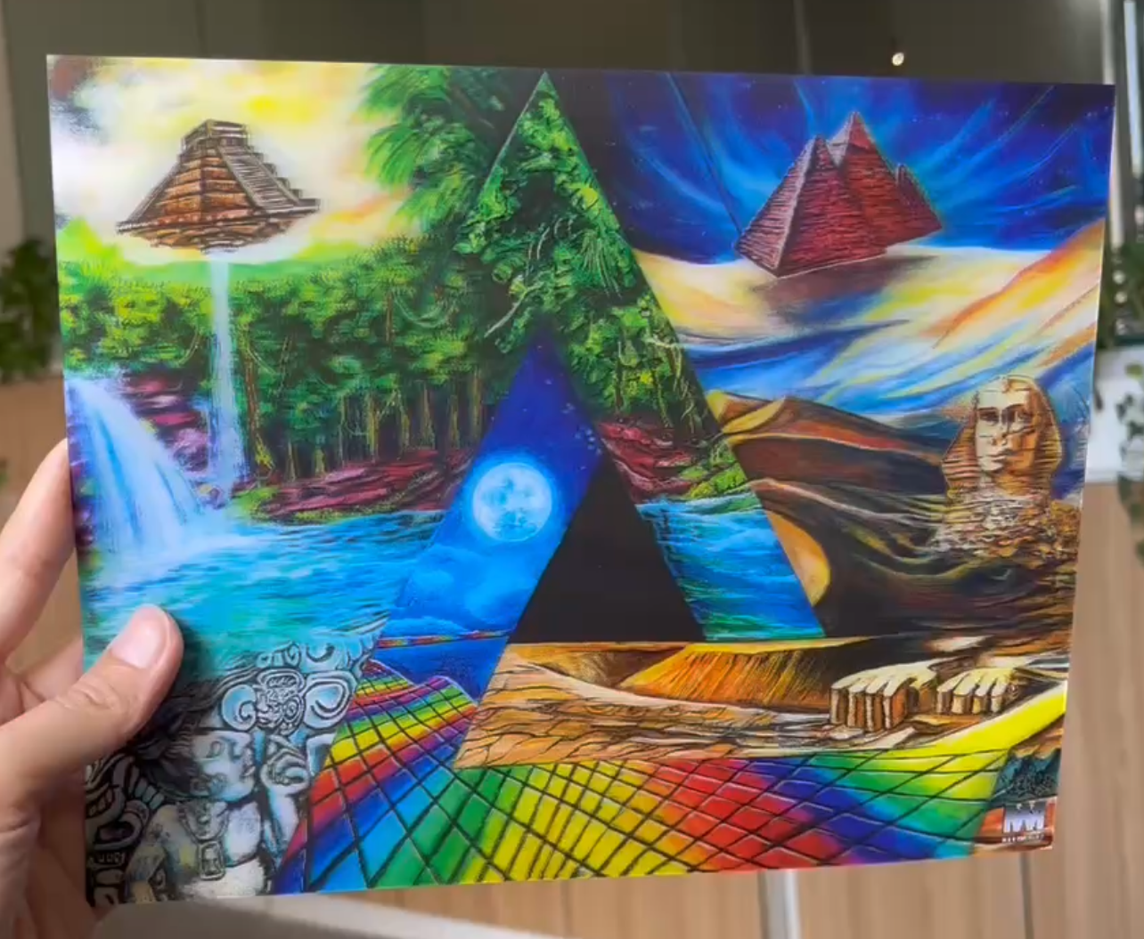 Ancient Aliens - Lenticular print