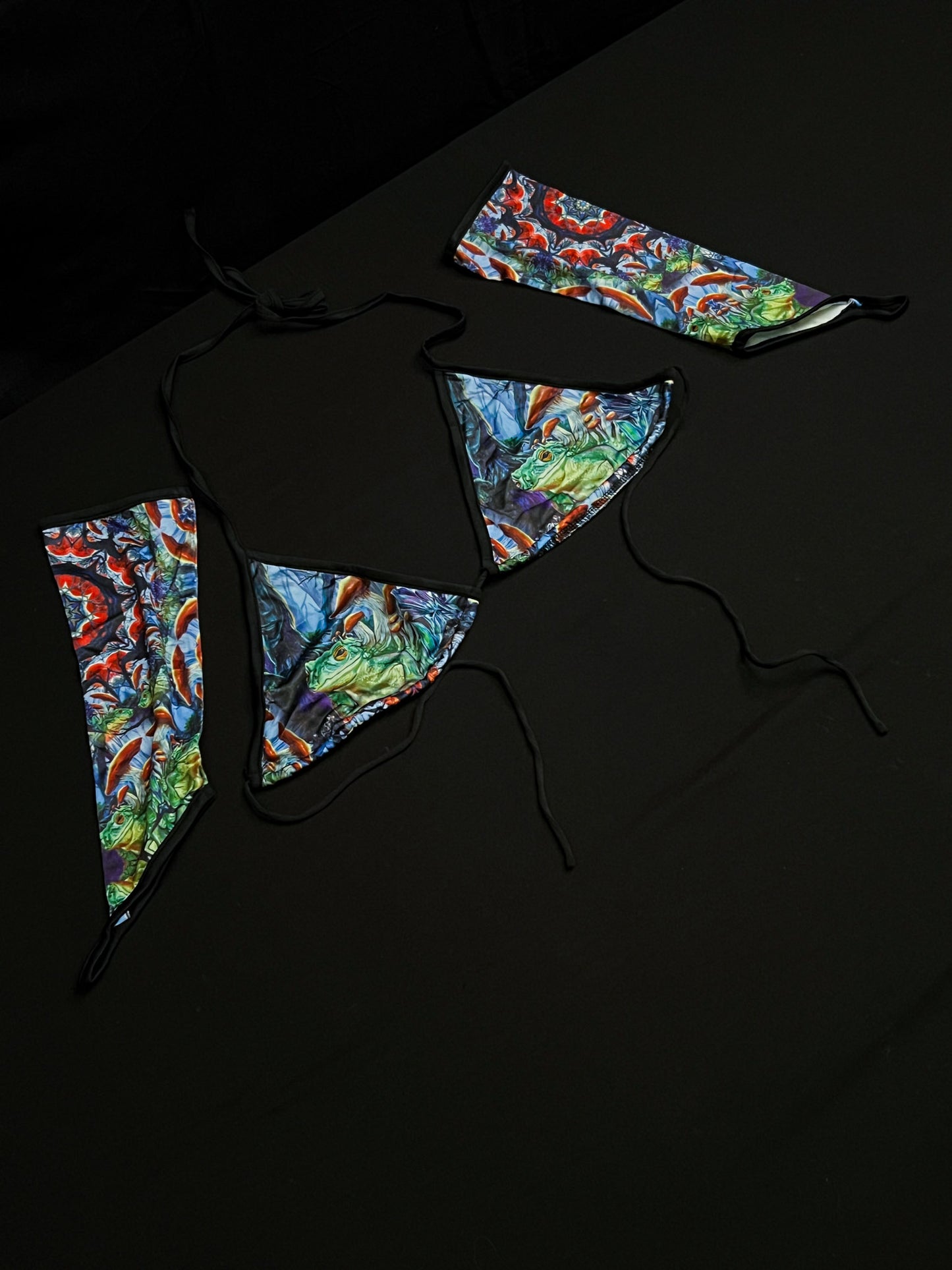 Bikini Tops with Arm Coverings