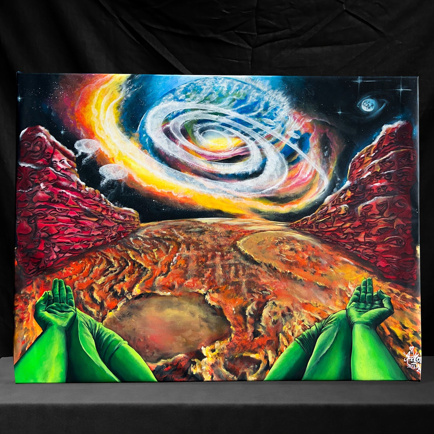 Martian Rocks - Original Painting