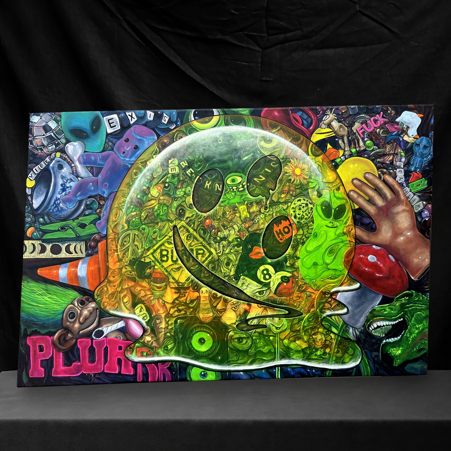 Recycled Groundscore - Original Painting