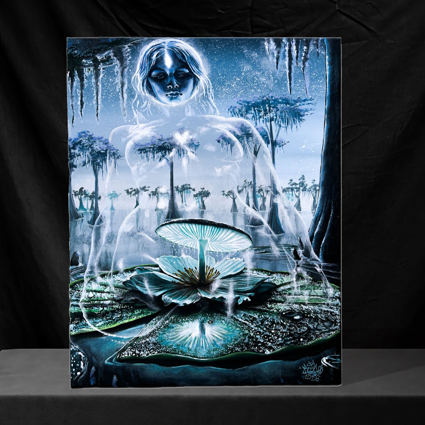 Swamp Mushshine - Original Painting