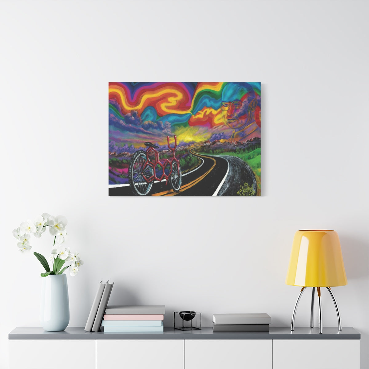Buy The Ticket Take The Ride 32" x 24" (Horizontal) / 1.25" wall view