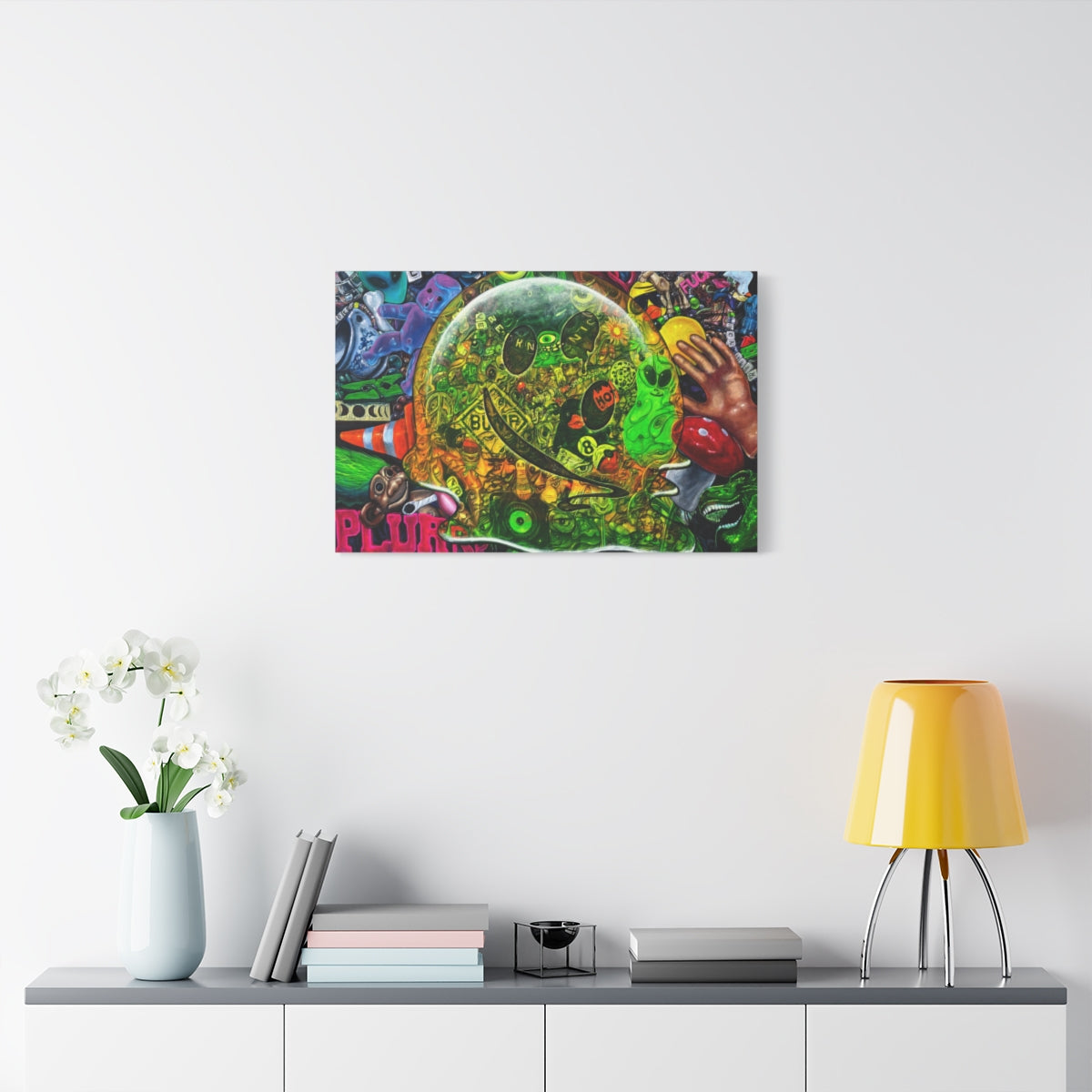 Recycled Groundscore 30″ x 20″ (Horizontal) / 1.25" wall view