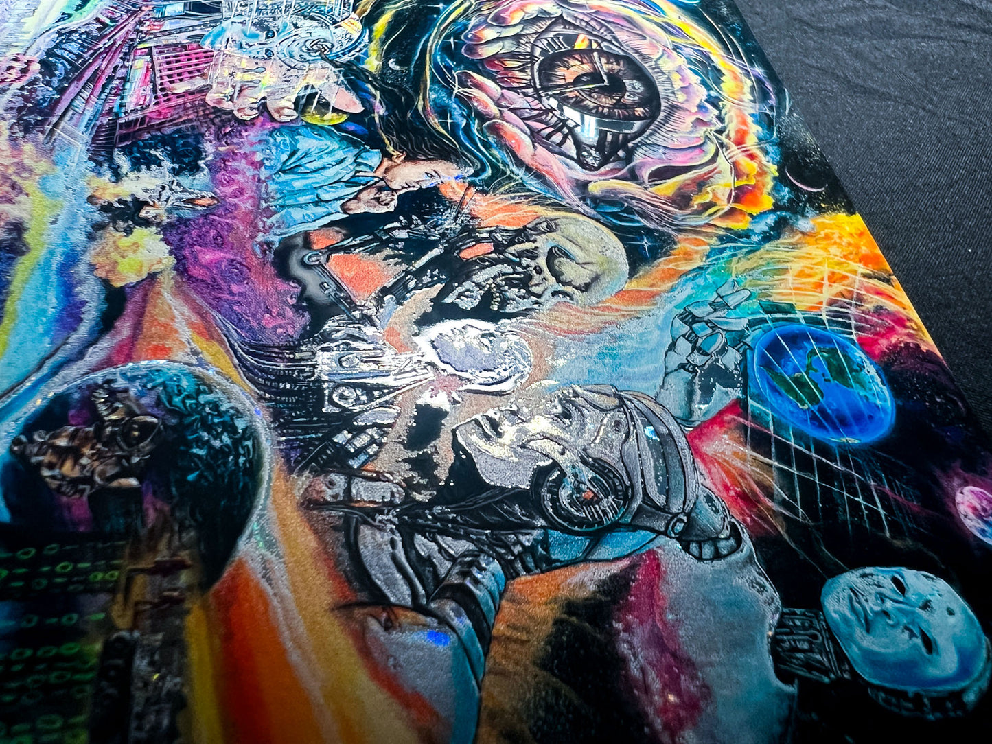 EVOL 
Limited Edition Textured Holographic Poster