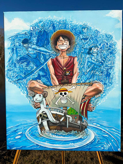 Straw Hat Frequencies- Original Painting