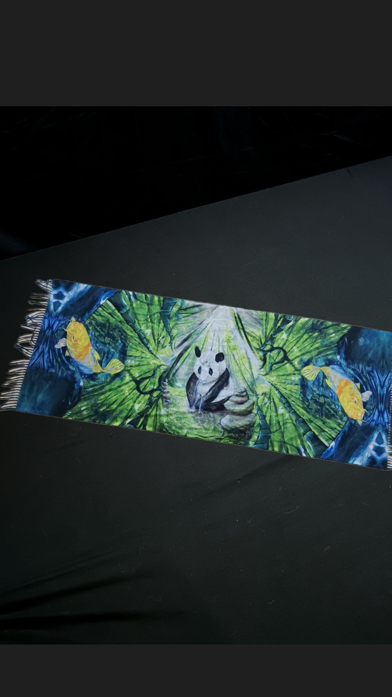 Panda Koi Meditation - Pashmina