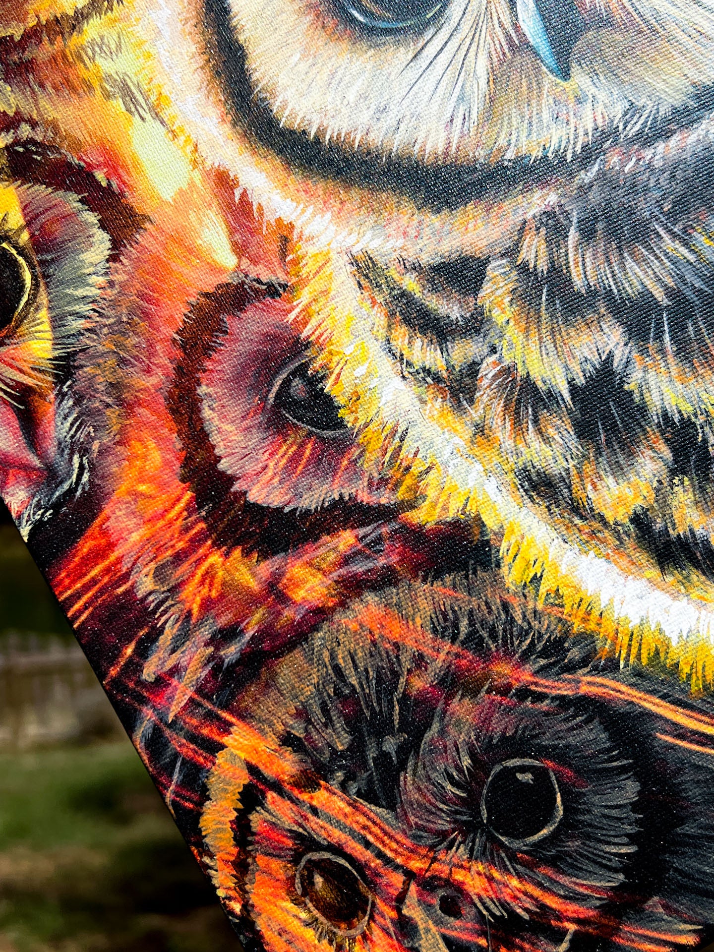 Hoo’s Watching Who? – Original Owl Painting (Auction)