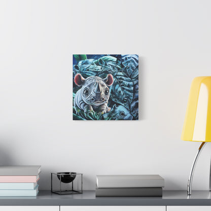 Rhinobody Cares? - Canvas Print