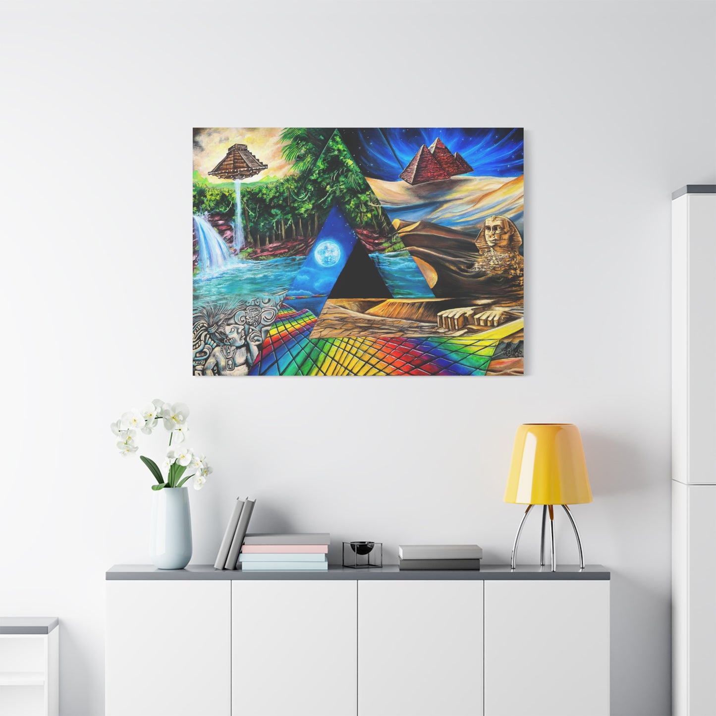 Ancient Aliens - Canvas Print