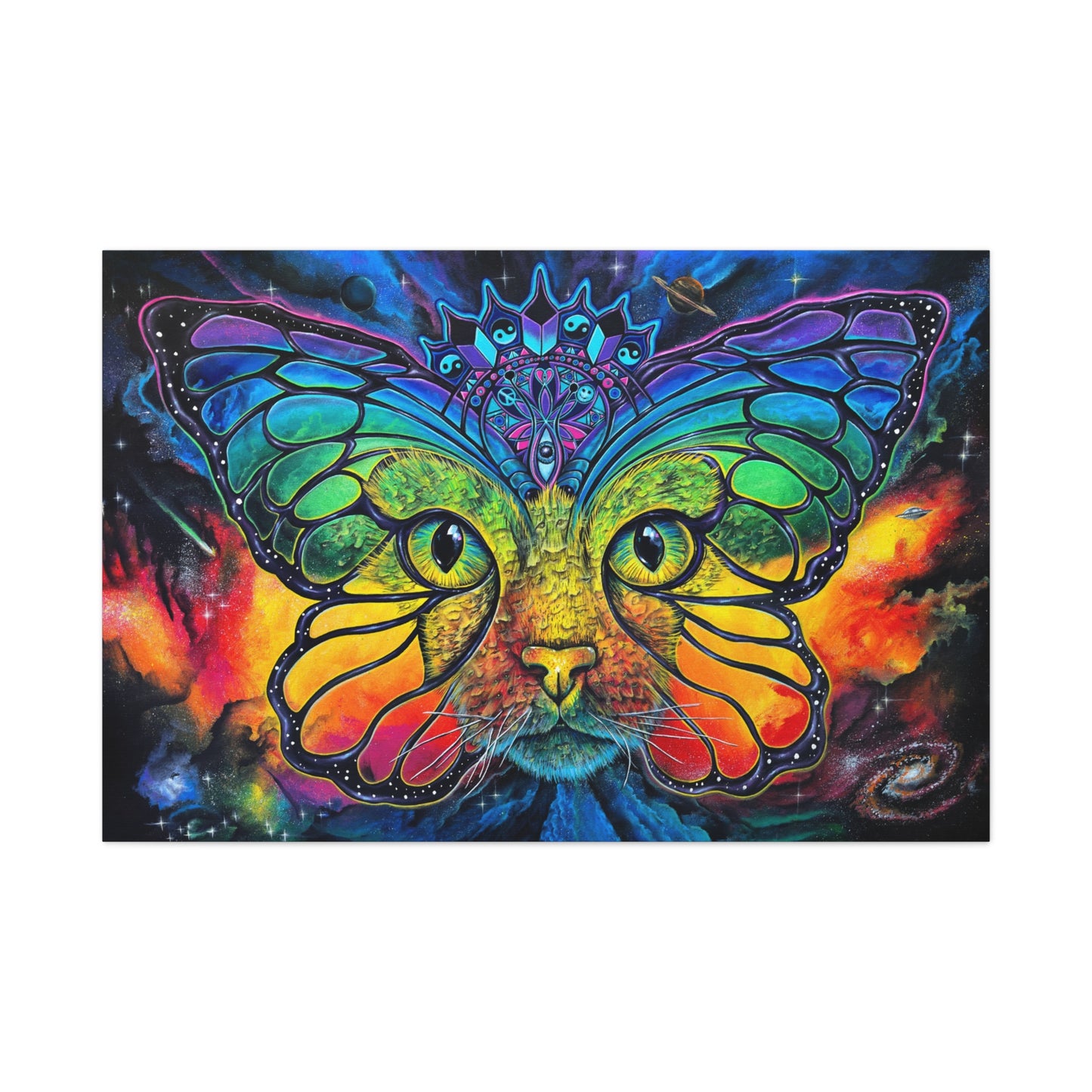 Space Catterfly - Canvas Print