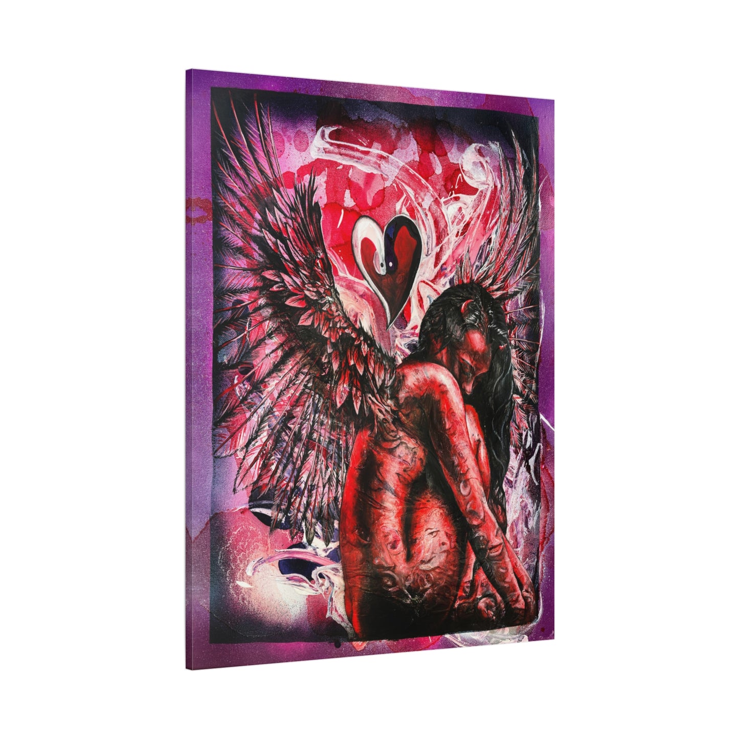 Dark Cupid - Canvas Print