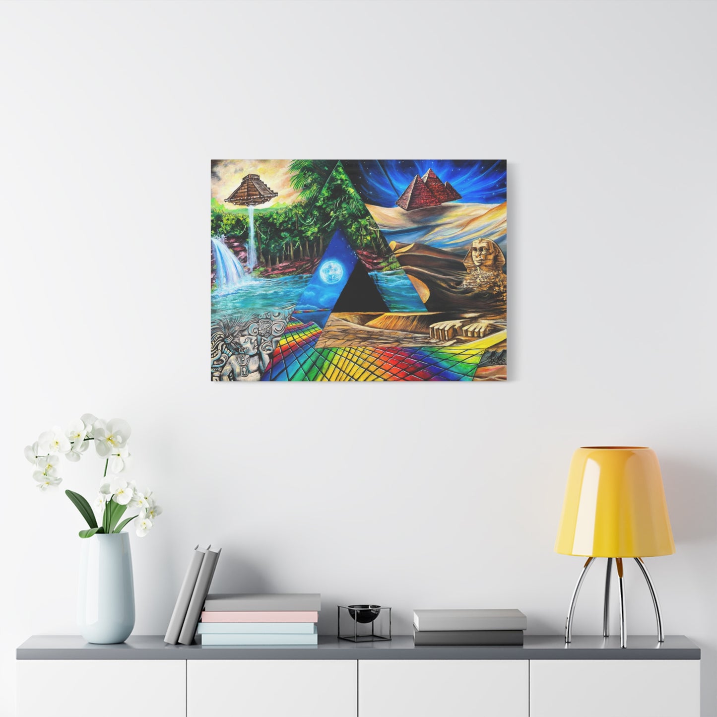 Ancient Aliens - Canvas Print