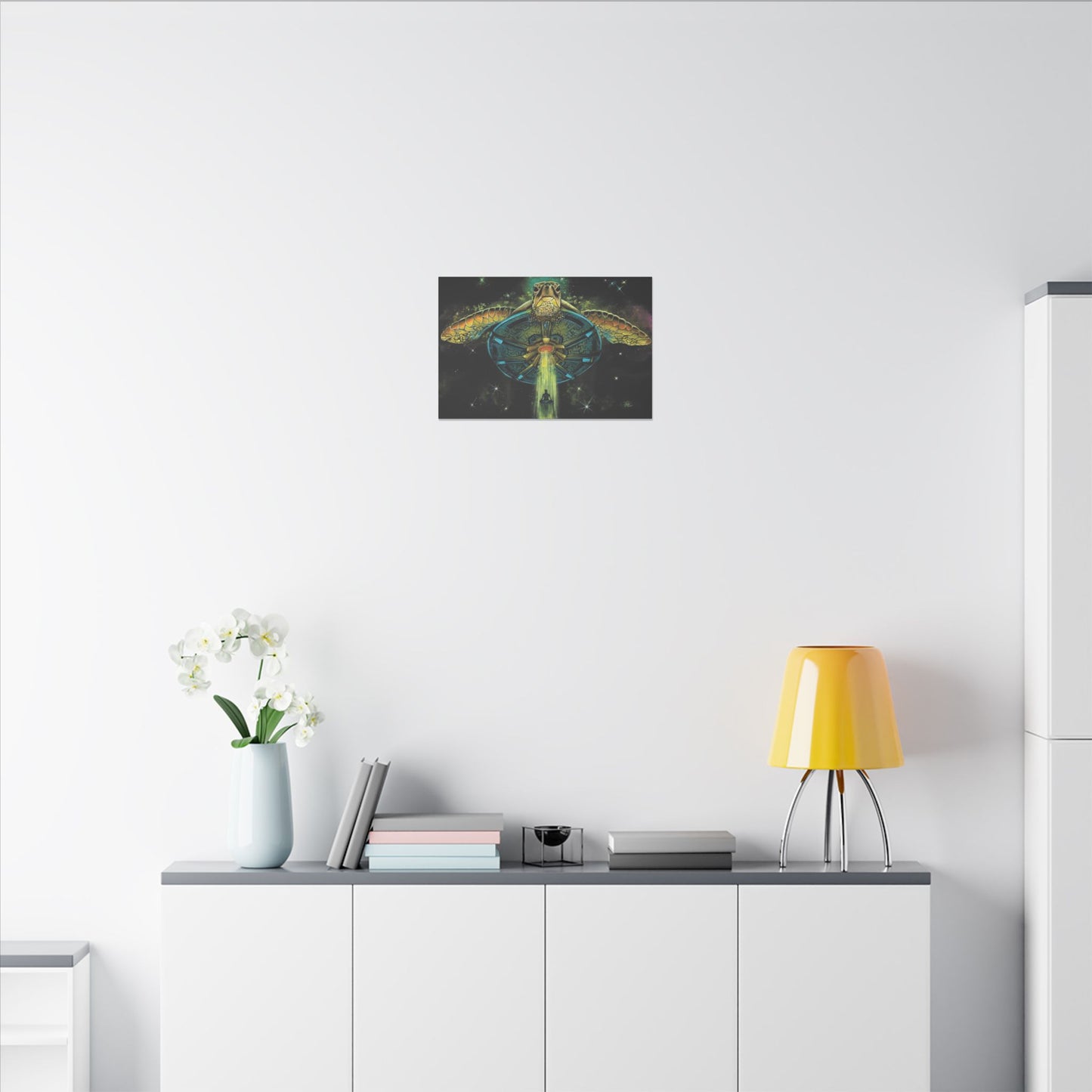 Turtle Abduction - Canvas Print