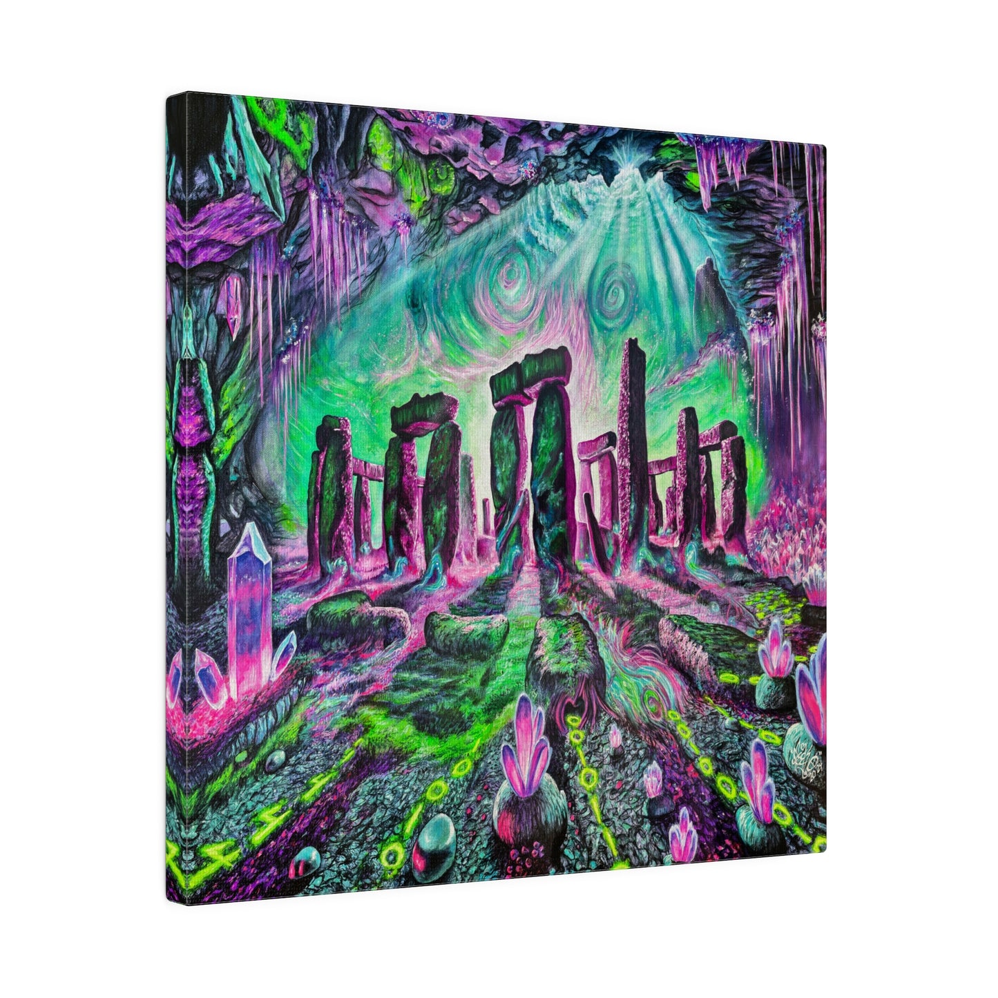 Stonehenge Caverns - Canvas Print