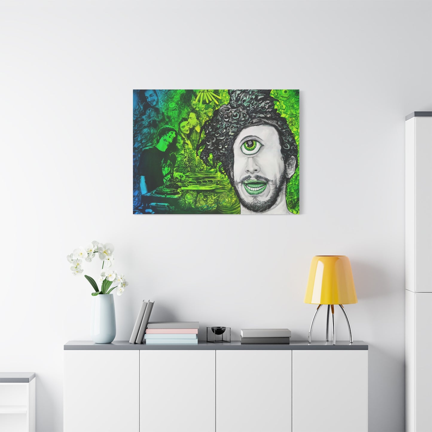 Cyclops VIP (Subtronics Tribute) - Canvas Print