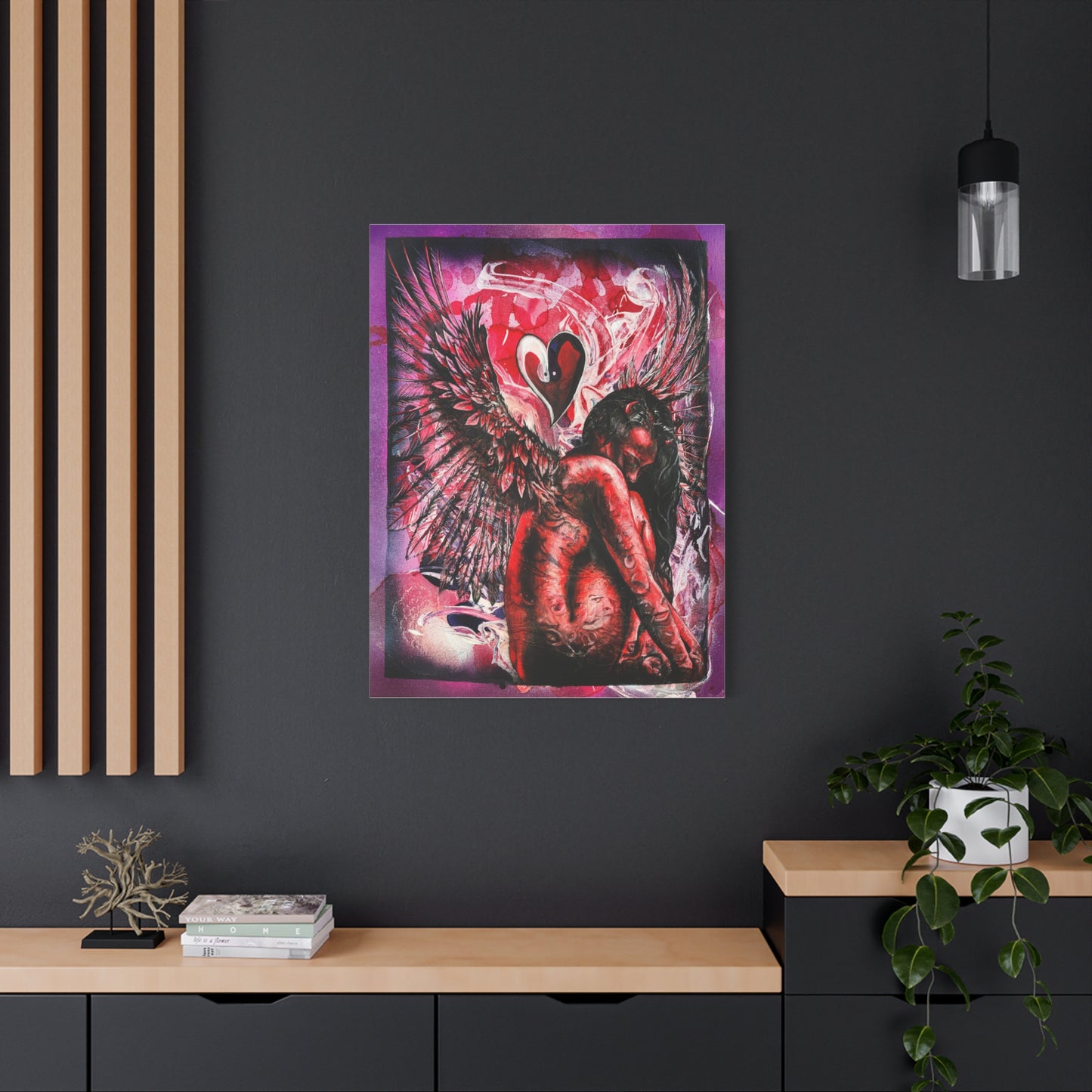 Dark Cupid - Canvas Print