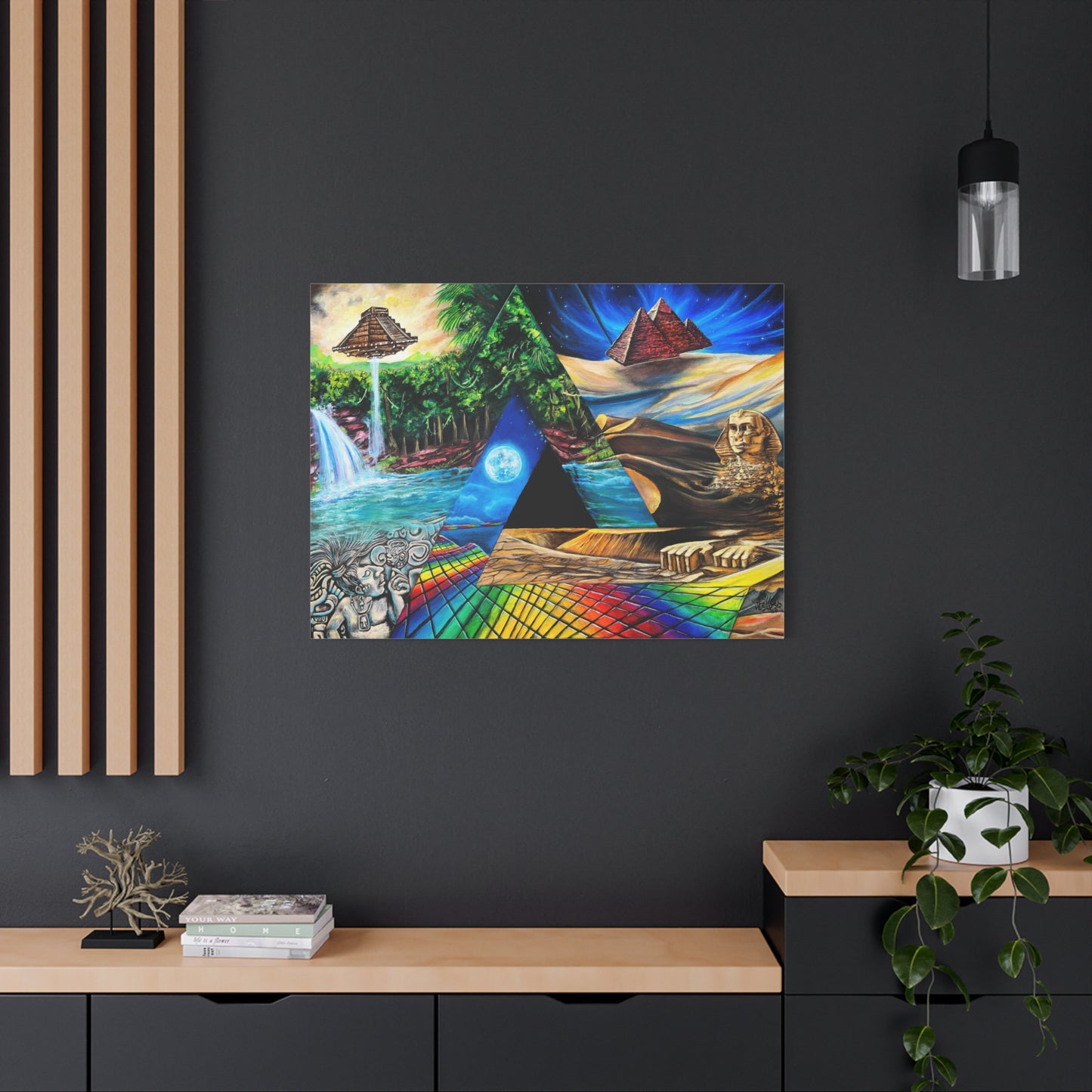 Ancient Aliens - Canvas Print