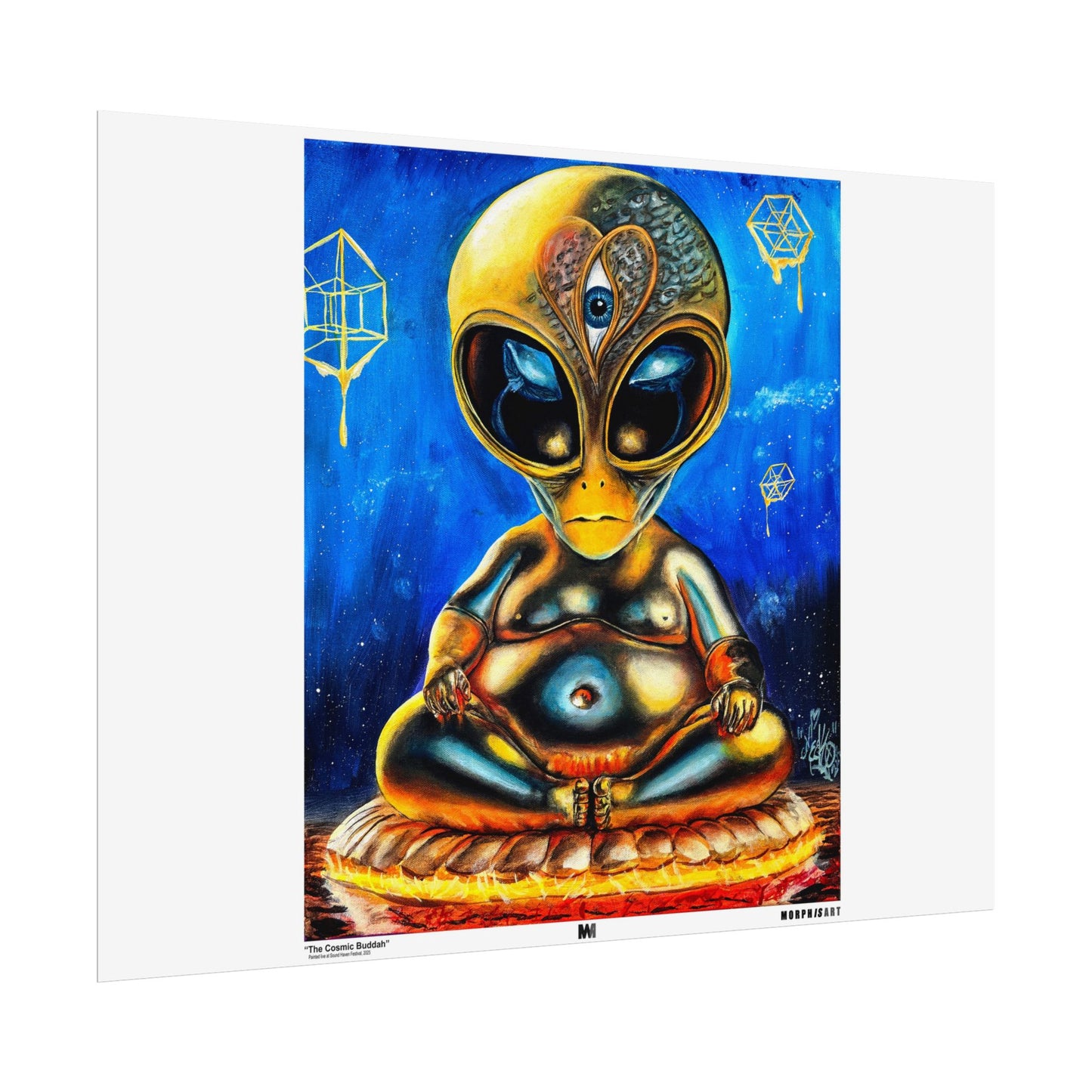 The Cosmic Buddah - Fine Art Prints