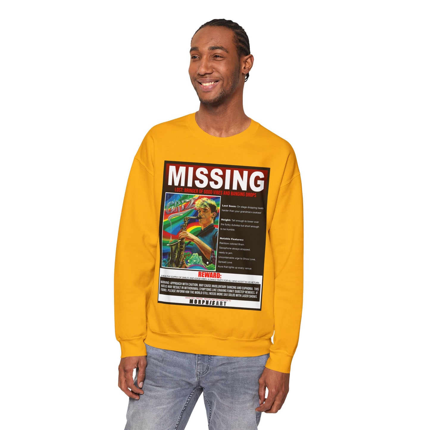 Missing GRiZ Crewneck Sweatshirt