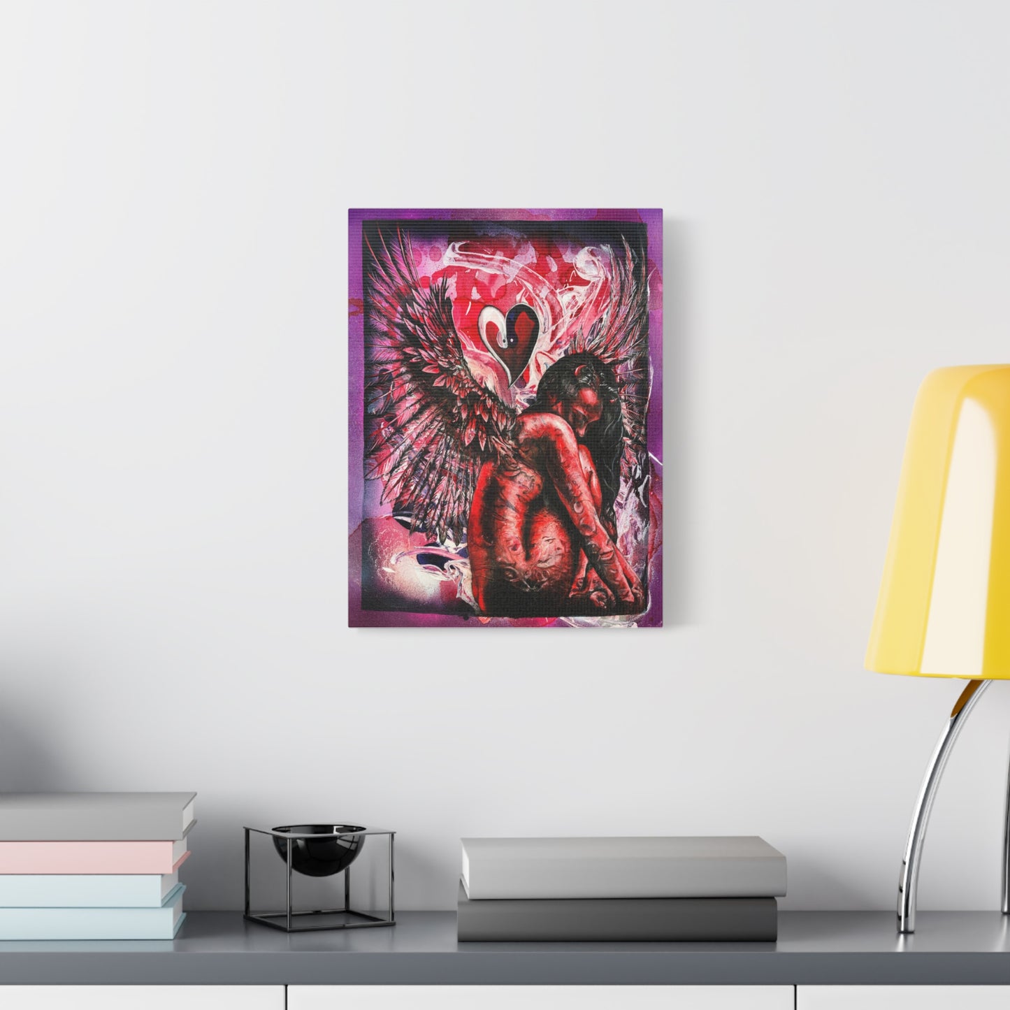 Dark Cupid - Canvas Print