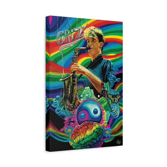 Griz Love - Canvas Print