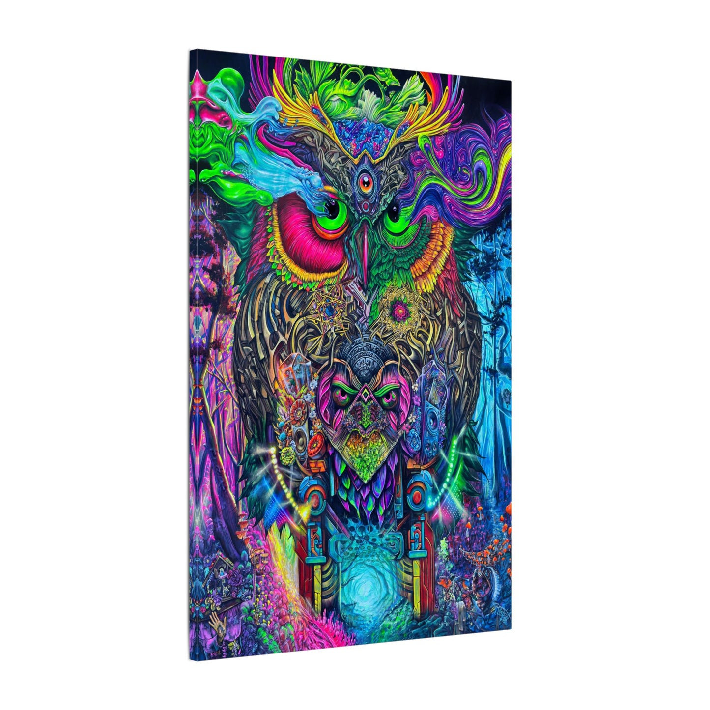 Owl Forest - Canvas Print