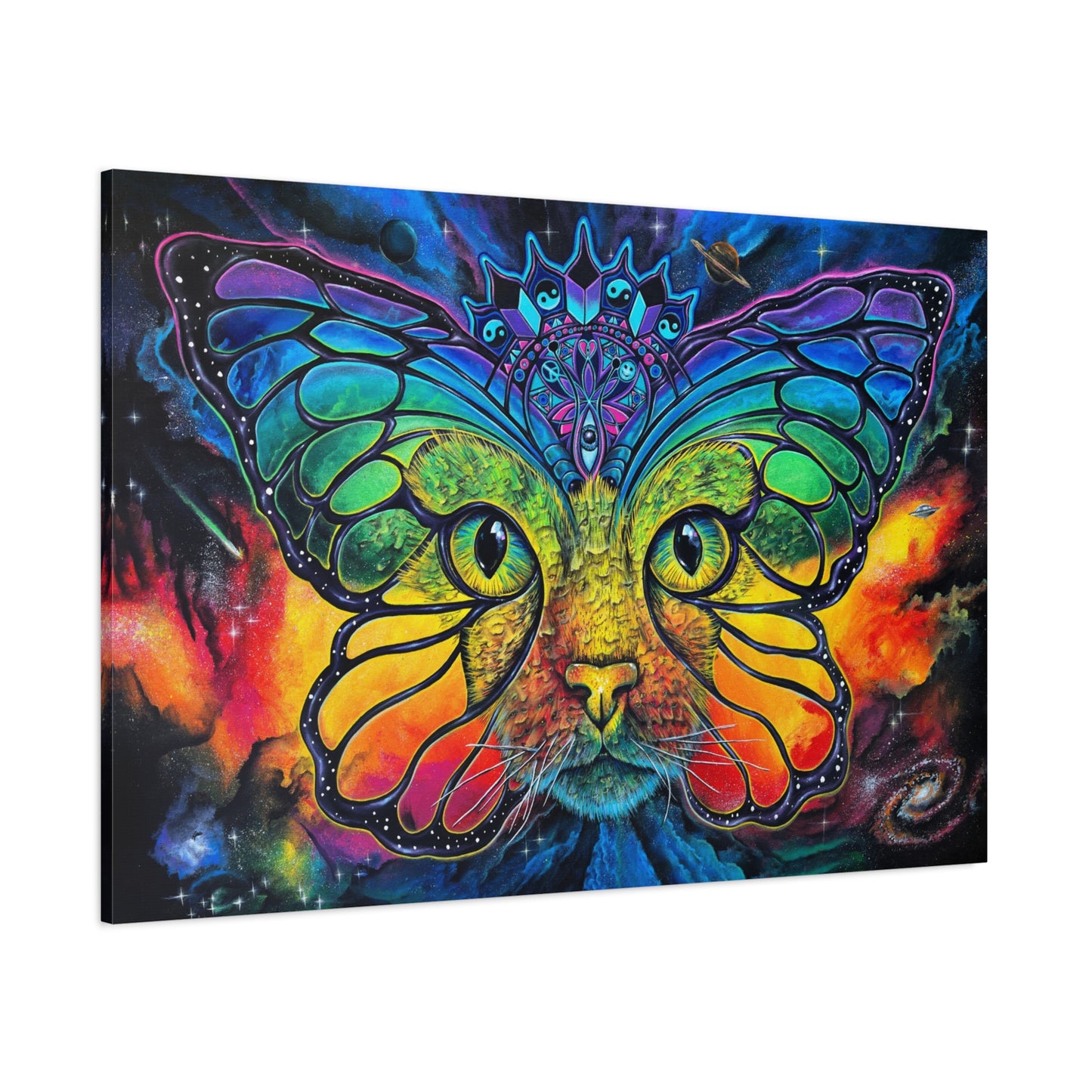 Space Catterfly - Canvas Print