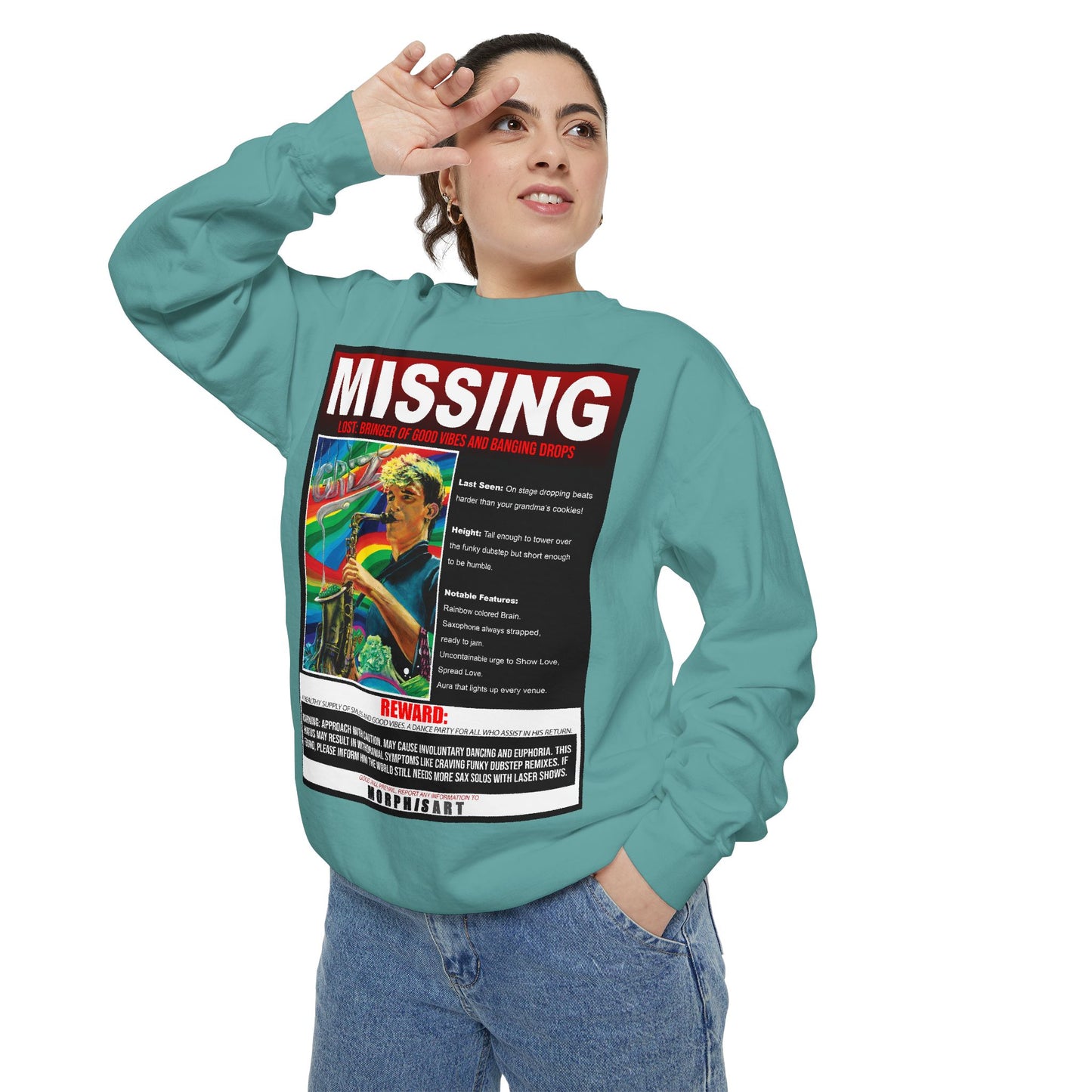 Missing GRiZ - Crewneck Sweatshirt