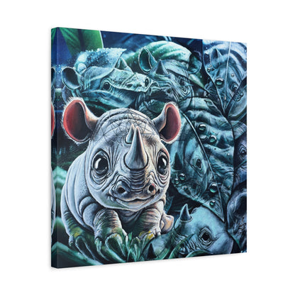 Rhinobody Cares? - Canvas Print