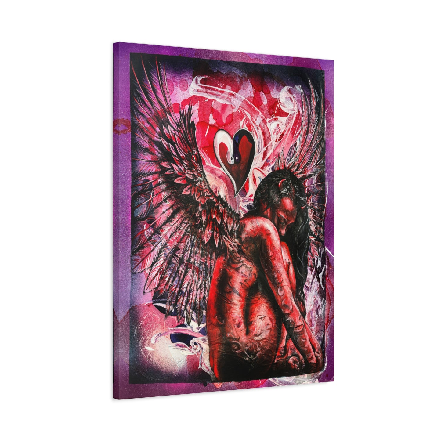 Dark Cupid - Canvas Print