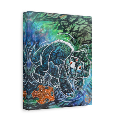 Lost Lands Before Time Cera - Canvas Print