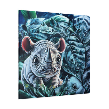 Rhinobody Cares? - Canvas Print