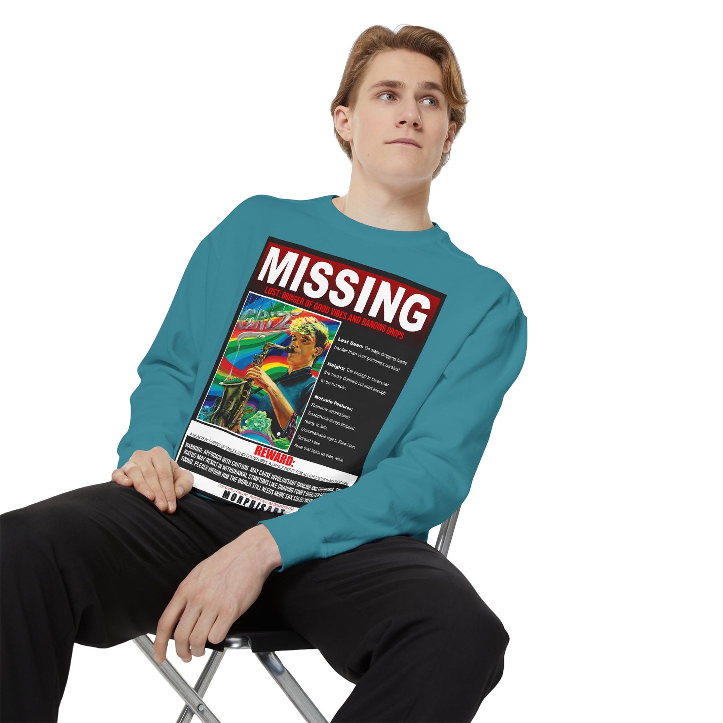 Missing GRiZ - Crewneck Sweatshirt