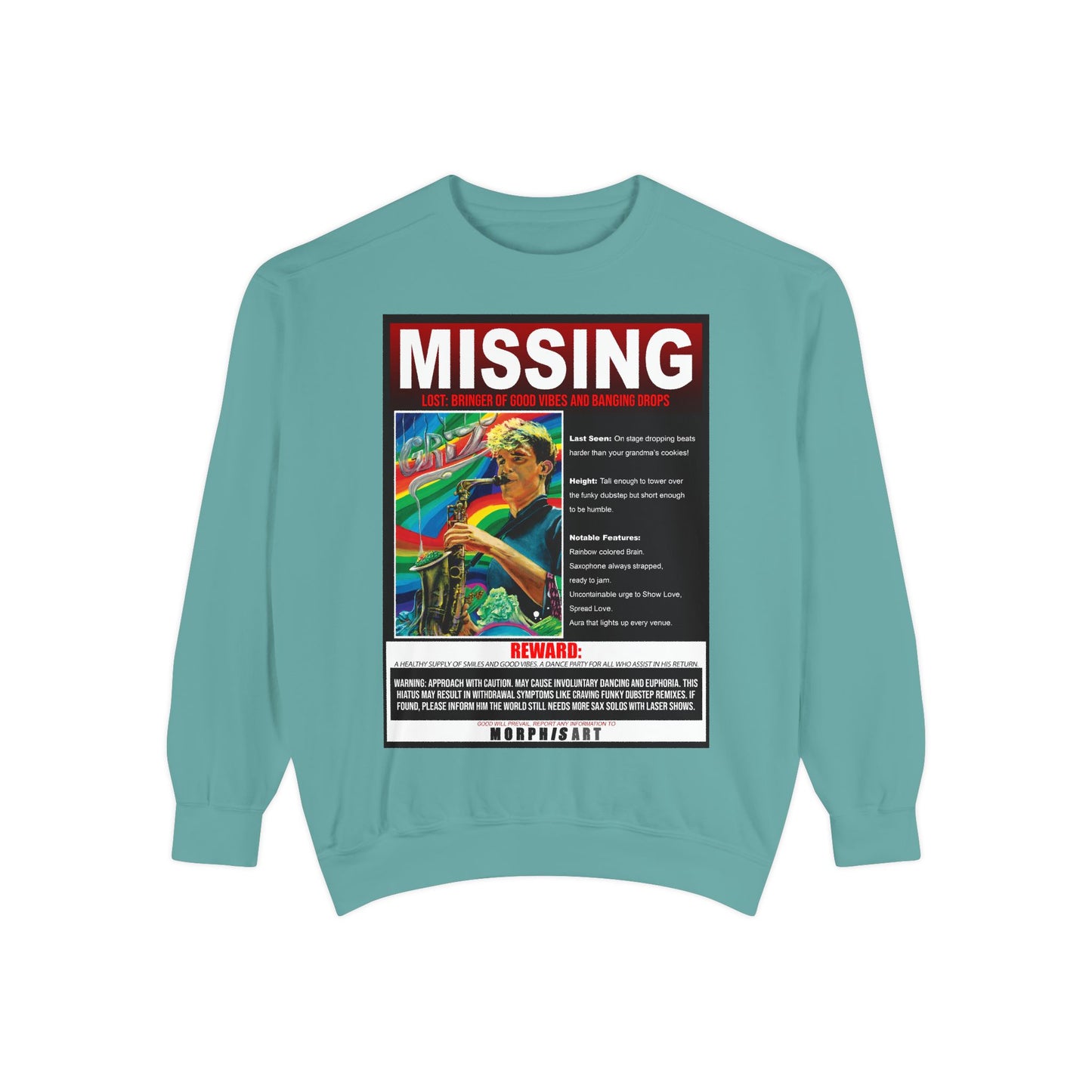 Missing GRiZ - Crewneck Sweatshirt