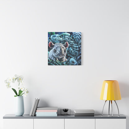 Rhinobody Cares? - Canvas Print