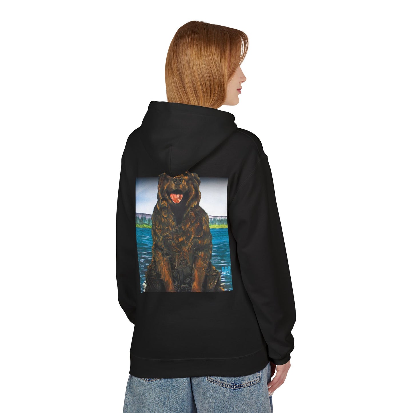 Cocoa the Tour Dog – Stick Figure Tribute Hoodie (Limited Edition)