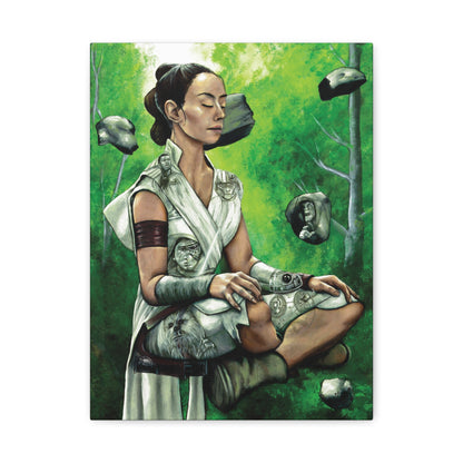 Jedi Meditation - Canvas Print