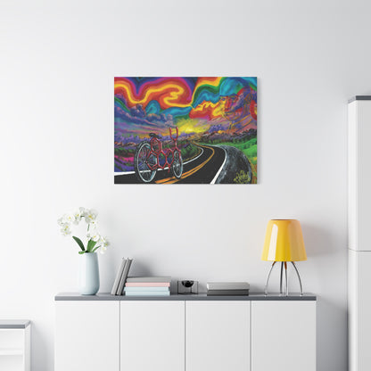 Buy The Ticket Take The Ride - Canvas Print