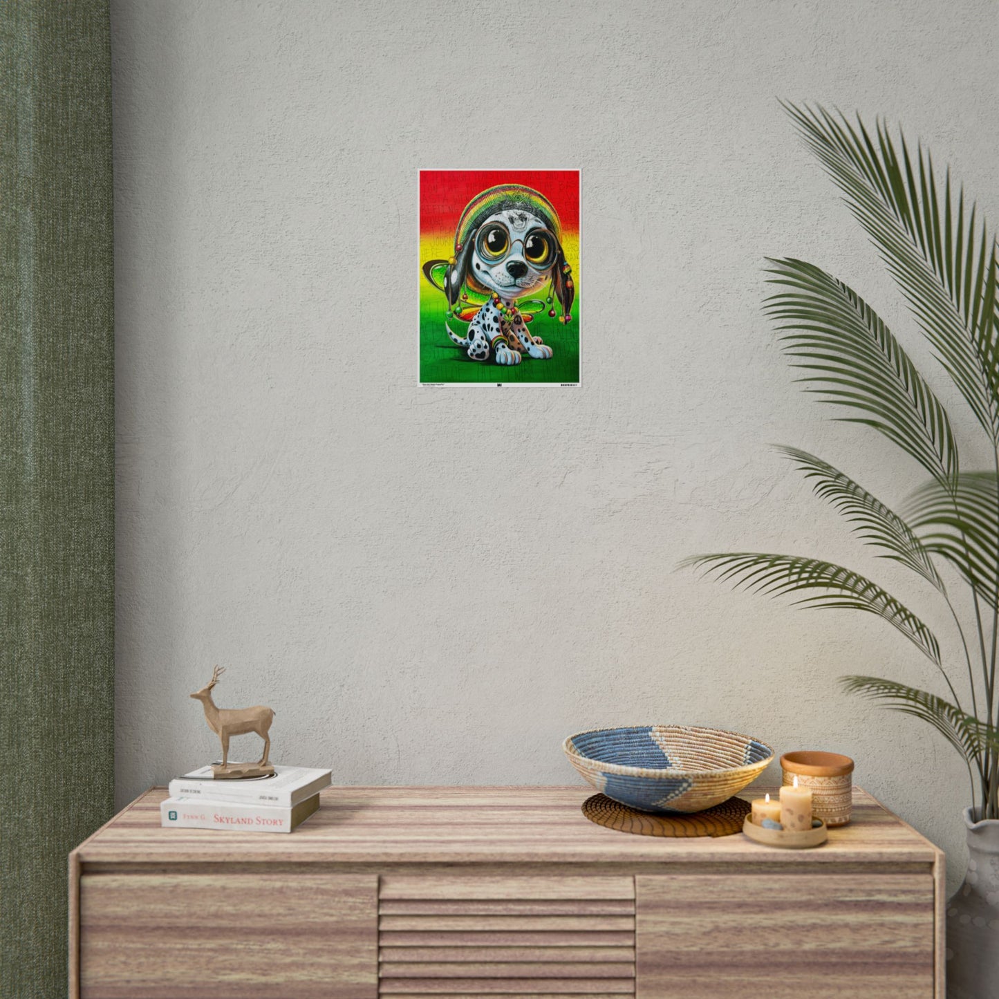 Zion the Rasta PuppyFly - Fine Art Prints
