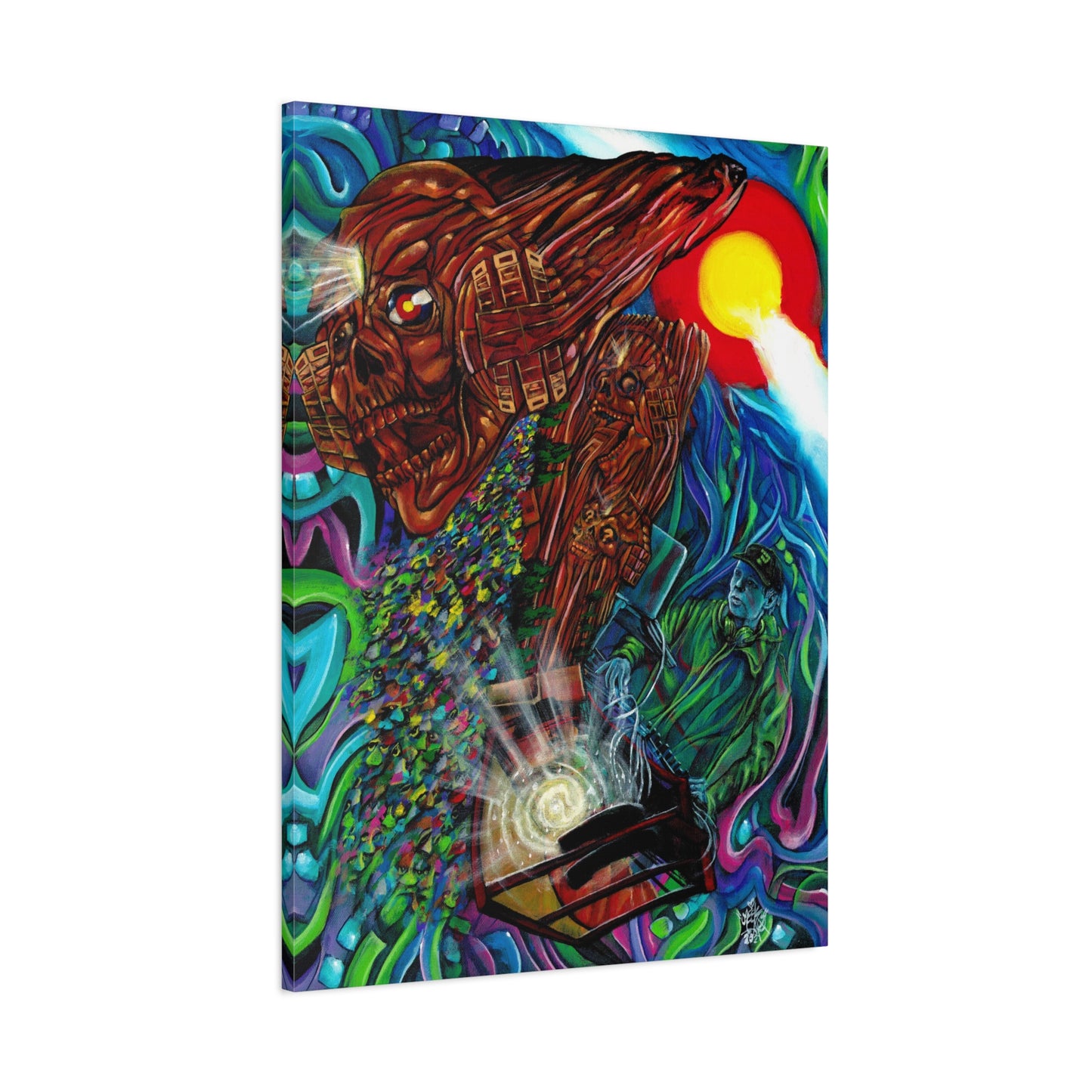Tipper Rocks - Canvas Print