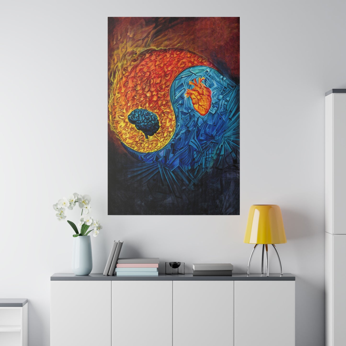 Heart Mind Coherence - Canvas Print