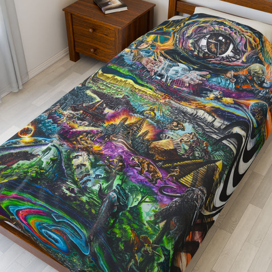 EVOL: Earth’s Vast Origin of Life - Plush Blanket