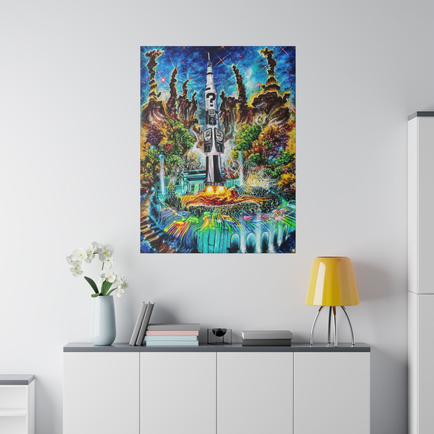 Orion Blast Off - Canvas Print