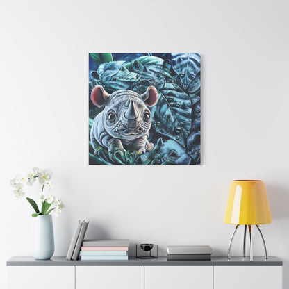 Rhinobody Cares? - Canvas Print