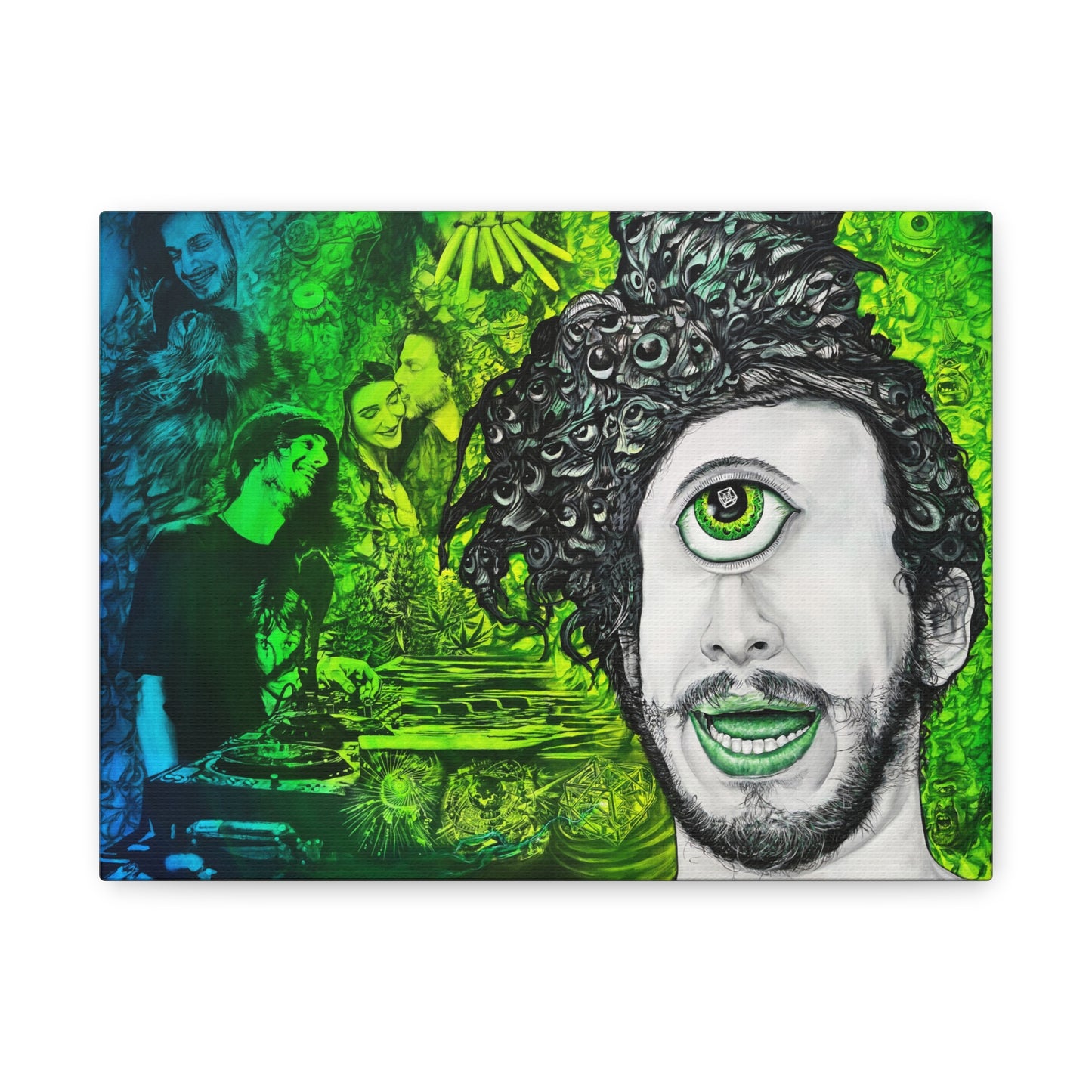 Cyclops VIP (Subtronics Tribute) - Canvas Print