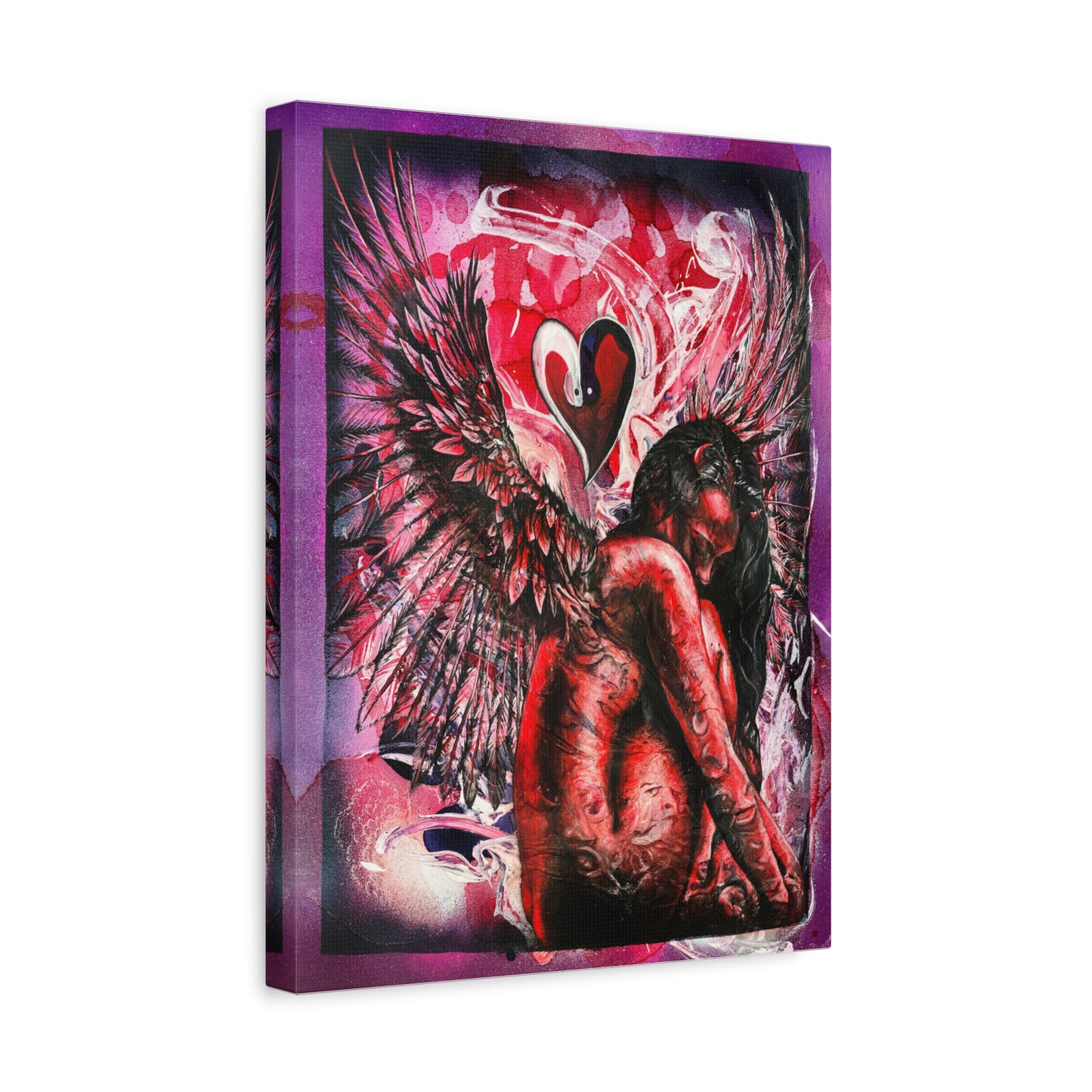 Dark Cupid - Canvas Print