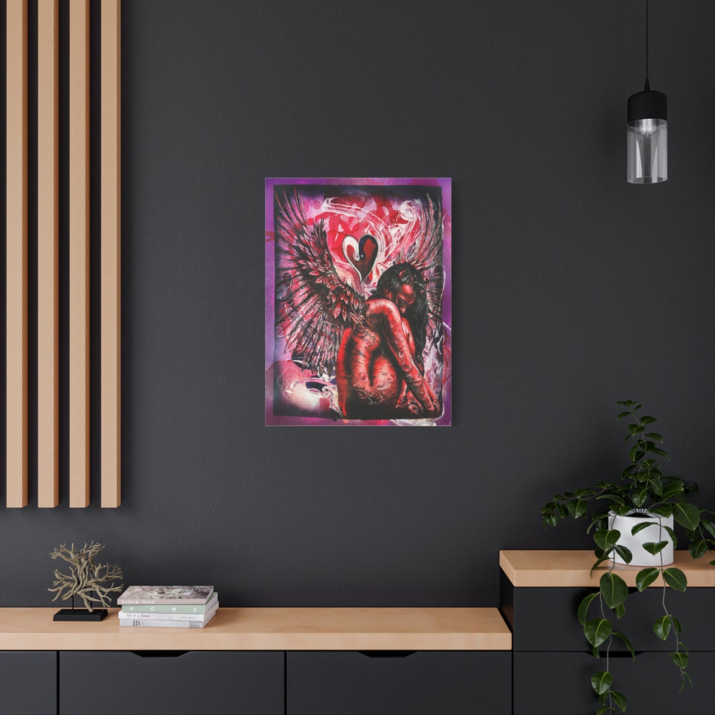 Dark Cupid - Canvas Print