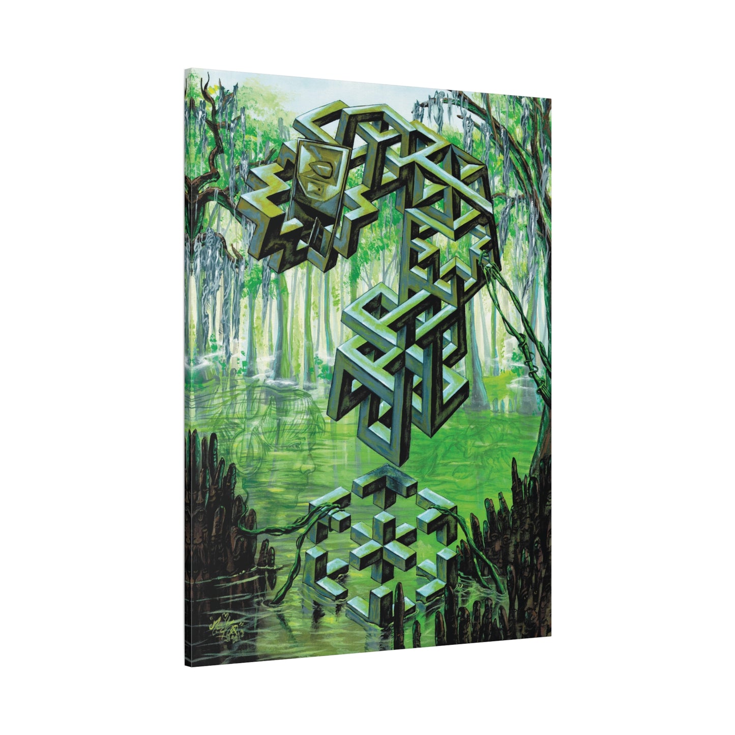 Impossible Friends - Canvas Print