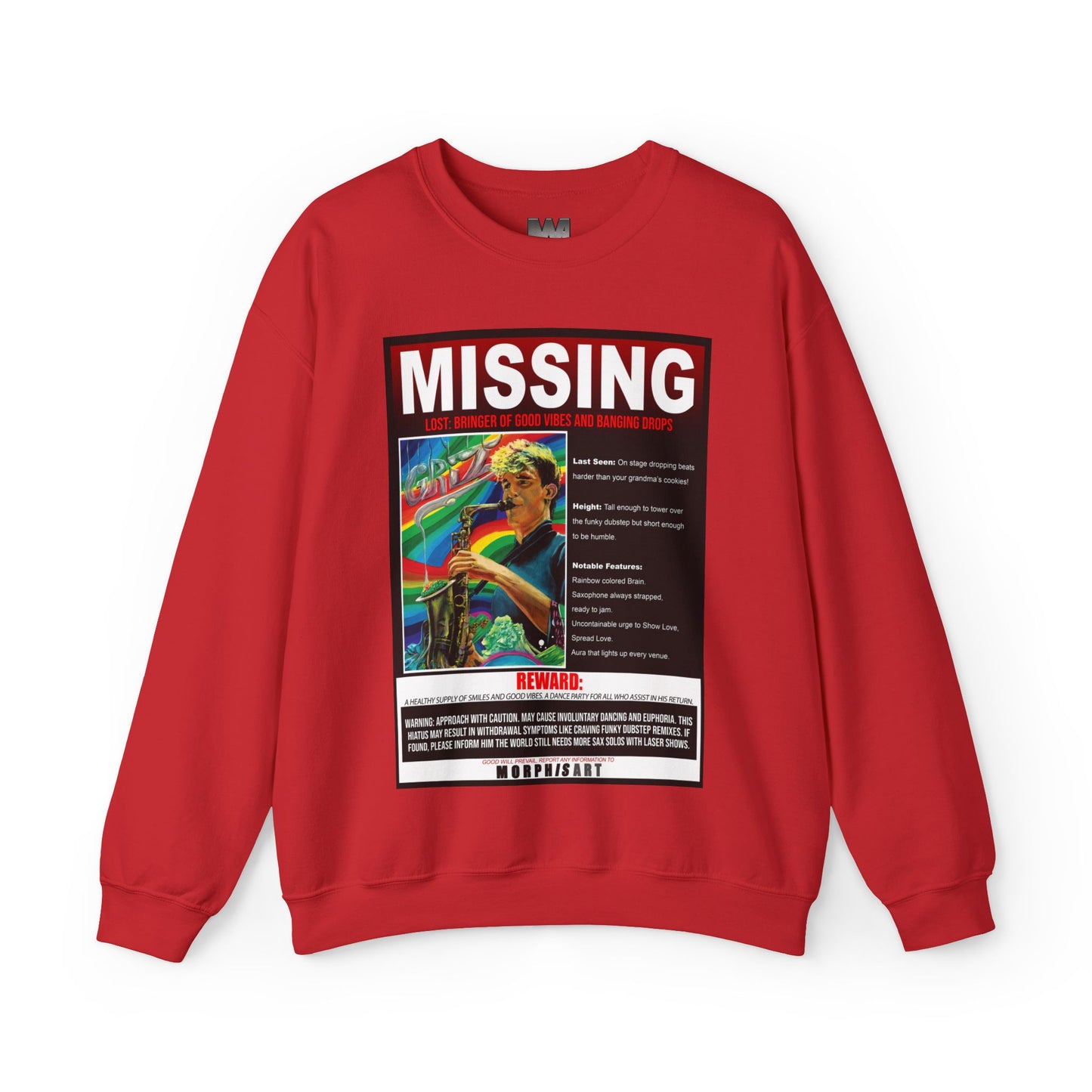 Missing GRiZ Crewneck Sweatshirt