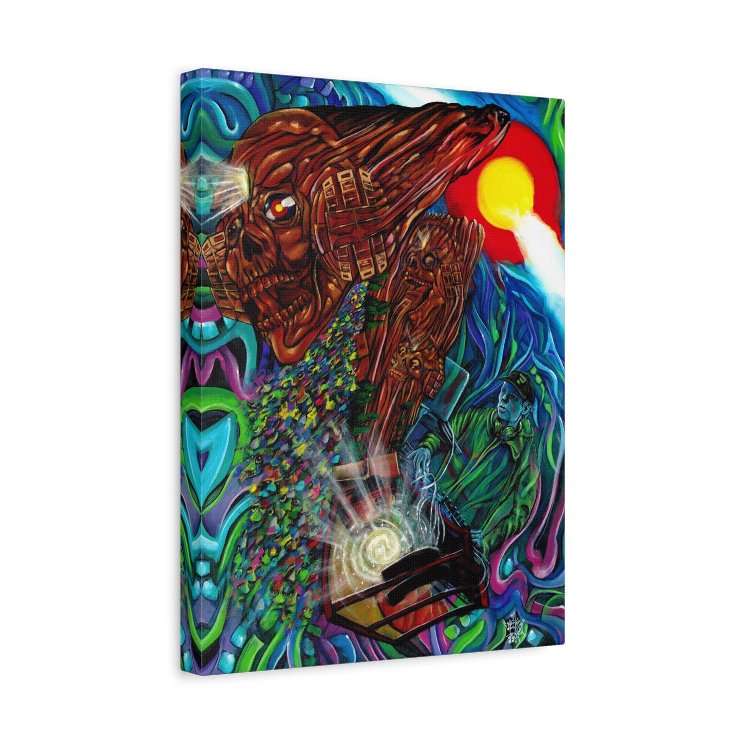 Tipper Rocks - Canvas Print